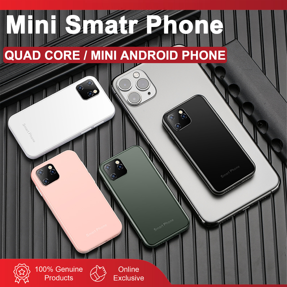 Diện thoại siêu nhỏ cảm ứng sinh giá siêu rẻ XS11 giá rẻ 2.5 inch Bộ nhớ 4+32 GB Android đt mini rẻ cho học máy mới