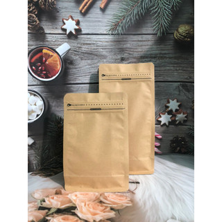 1kg túi zip kraft 8 cạnh đáy đứng chuyên đựng cà phê BaBiCa