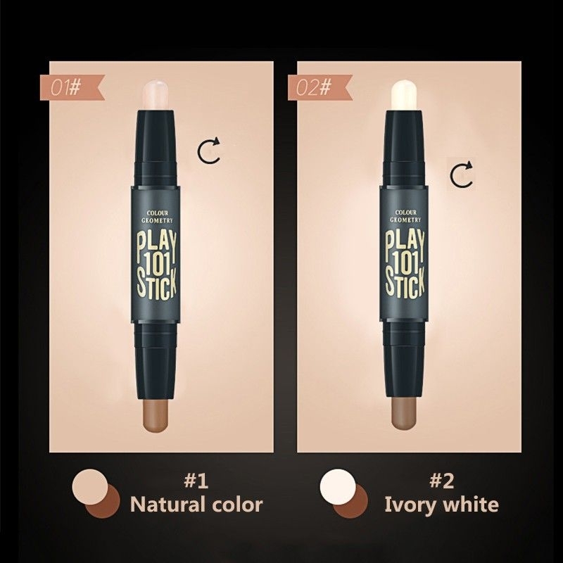 Bút tạo khối và che khuyết điểm 2 đầu Lameila 3.6g