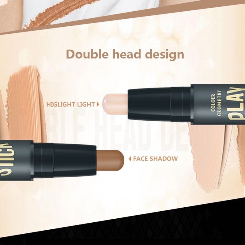 Bút tạo khối và che khuyết điểm 2 đầu Lameila 3.6g