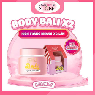Kem body bali x2 kích trắng