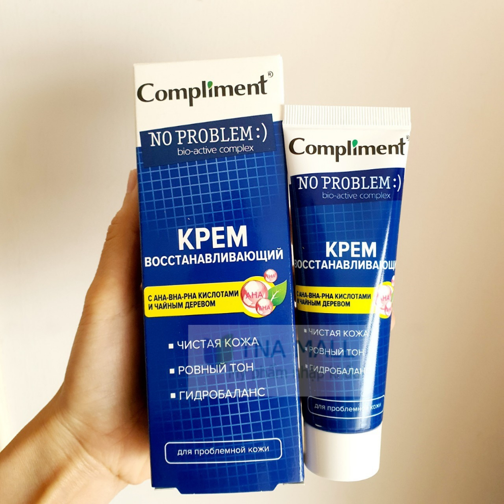 Kem dưỡng AHA-BHA-PHA cho da dầu mụn Compliment 50Ml