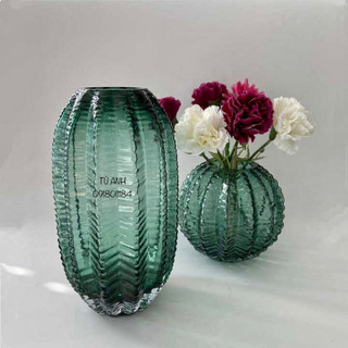 Lọ hoa thuỷ tinh mầu cao cấp -cắm hoa - trồng cây - decor