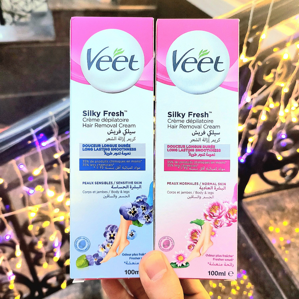 Kem tẩy lông Pháp Veet Silky Fresh - mẫu mới 100ml