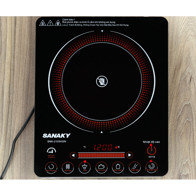Bếp hồng ngoại Sanaky 2103HGN, 2101HG, 2102HG