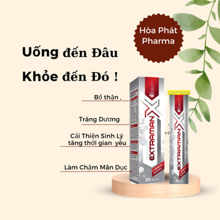 Viên sủi Tăng Cường Sinh Lý Nam Xtraman  tuýp 20 viên