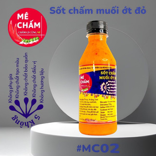 Nước chấm thịt nướng, sốt chấm hải sản, lẩu, đồ nướng, thịt nướng bbq, muối ớt đỏ, tiện dụng, BOHO Food, ớt, cay, 330ml