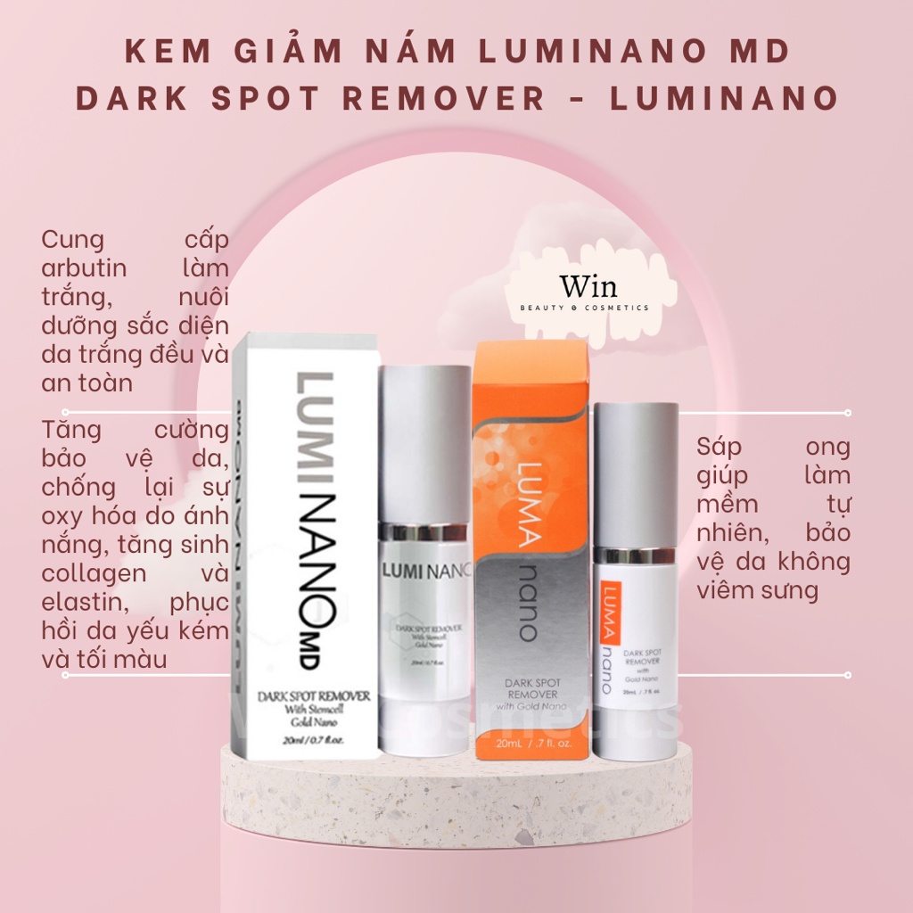Kem giảm nám LumiNano MD Dark Spot Remover - LumiNano