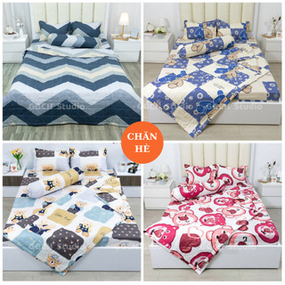 Chăn Hè Cotton Poly Chăn Đào cam 2026 (Chất mềm - Được lựa mẫu)