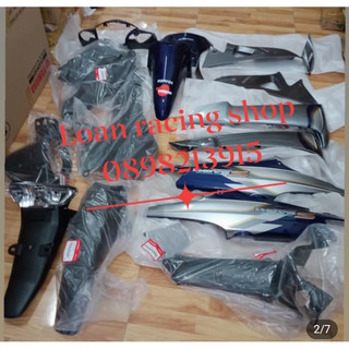Dàn áo , vỏ nhựa wave s100 hàng zin chính hãng honda _ vjc sài gòn