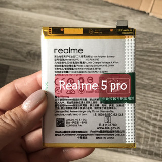 Pin realme 5 pro / realme q / blp731 pin zin dung lượng 4035mah