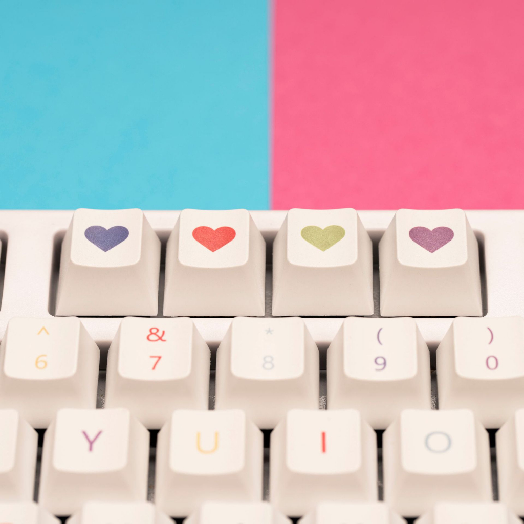 Set Keycap Bàn Phím Cơ Color Pen - Profile Cherry - 126 Phím - Túi Zip