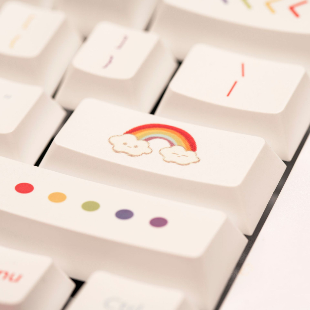 Set Keycap Bàn Phím Cơ Color Pen - Profile Cherry - 126 Phím - Túi Zip