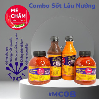 Combo lẩu nướng Gia vị sốt ướp thịt nướng, thịt nướng bbq, lẩu, nướng, BOHO Food, nước sốt, thực phẩm, tiện dụng,