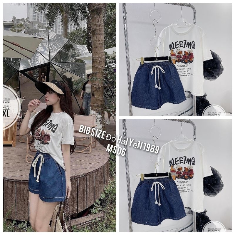 Sét Quần Đùi Big Size (55kg đến 100kg) MS06