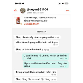 Mắm tôm đặc biệt nhà làm