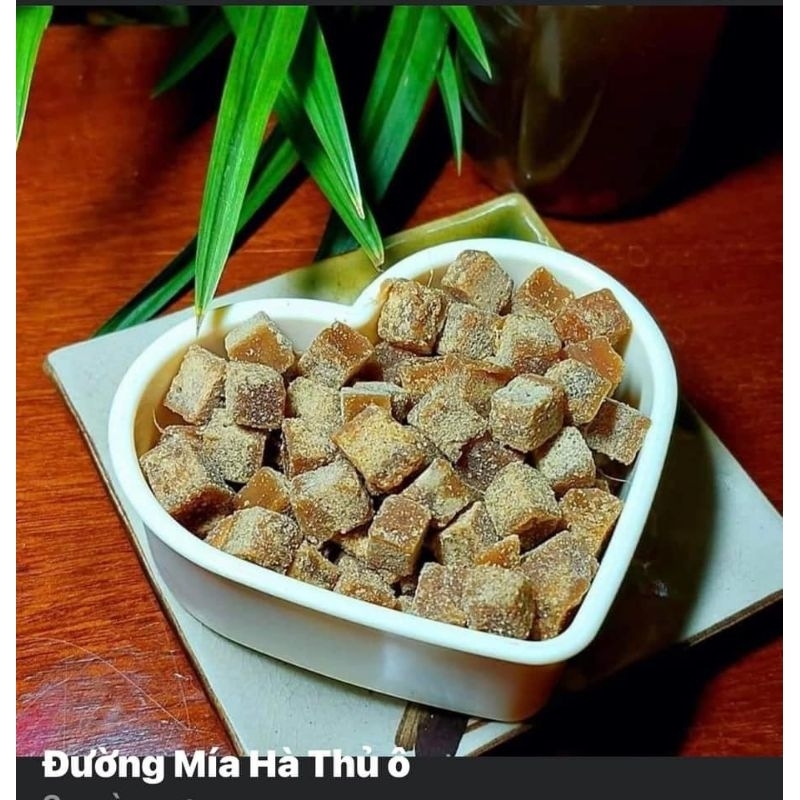 Đường mía hà thủ ô túi nilon 1kg