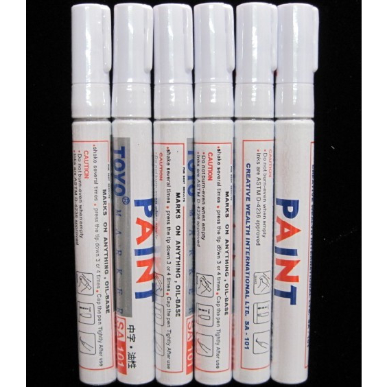 Bút Sơn Toyo Paint Marker SA101  Bút Vẽ Giày, Lốp Xe,..