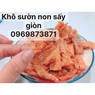 Khô sườn non sấy giòn 500gr