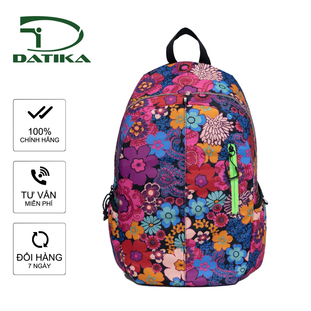 Balo thời trang DATIKA D102H họa tiết hoa