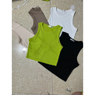 áo sát nách croptop