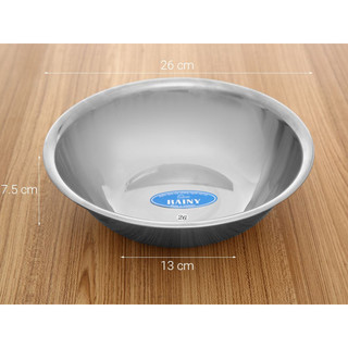 Thau inox, chậu inox - thau đựng rau củ... chất liệu inox 430, thau inox dụng cụ nhà bếp dày dặn, đẹp