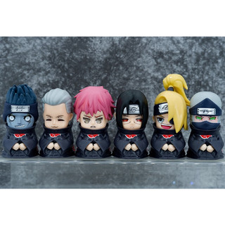 Tượng Akatsuki chibi - Naruto - combo 6 tượng