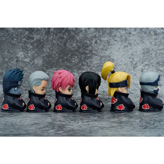 Tượng Akatsuki chibi - Naruto - combo 6 tượng