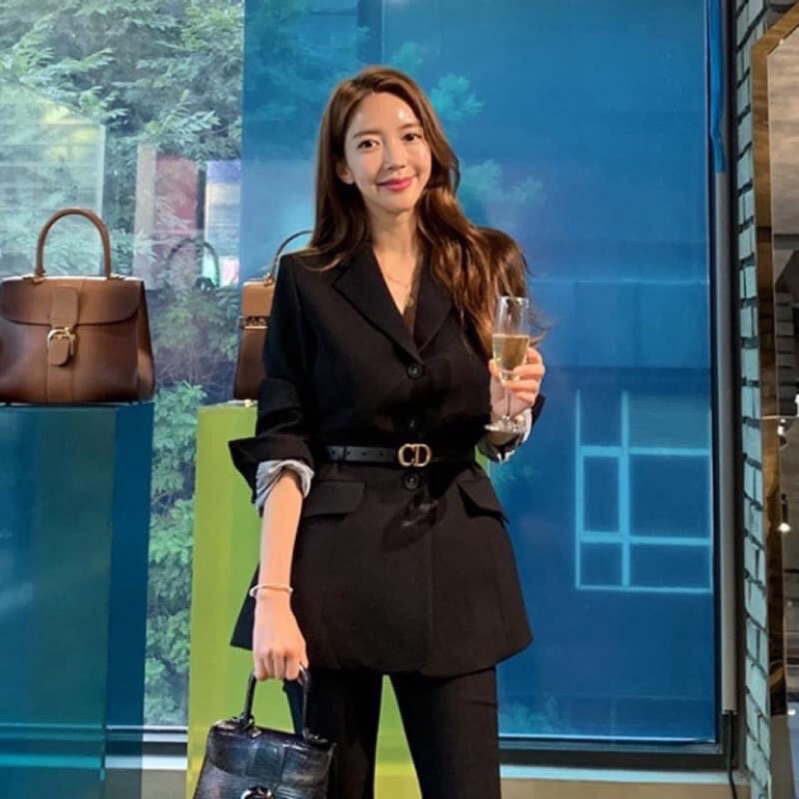 Thắt lưng dây lưng C.D chất da xịn