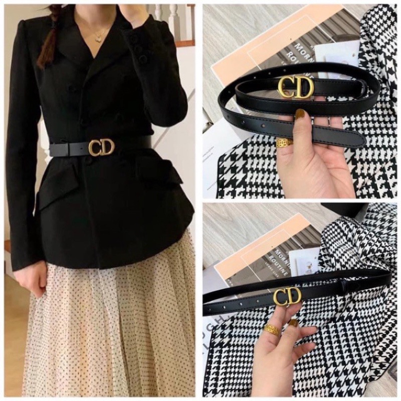 Thắt lưng dây lưng C.D chất da xịn