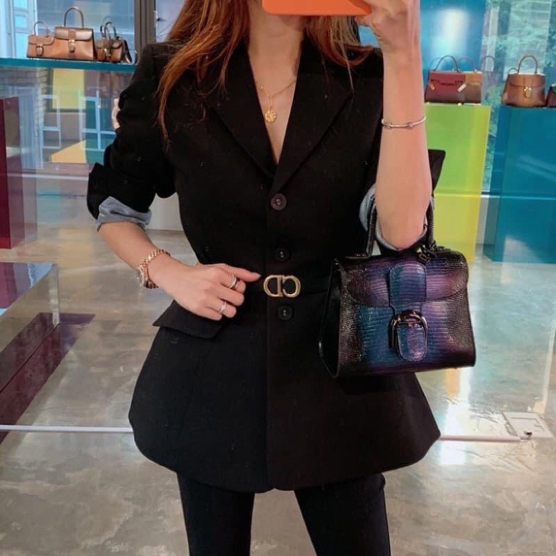 Thắt lưng dây lưng C.D chất da xịn