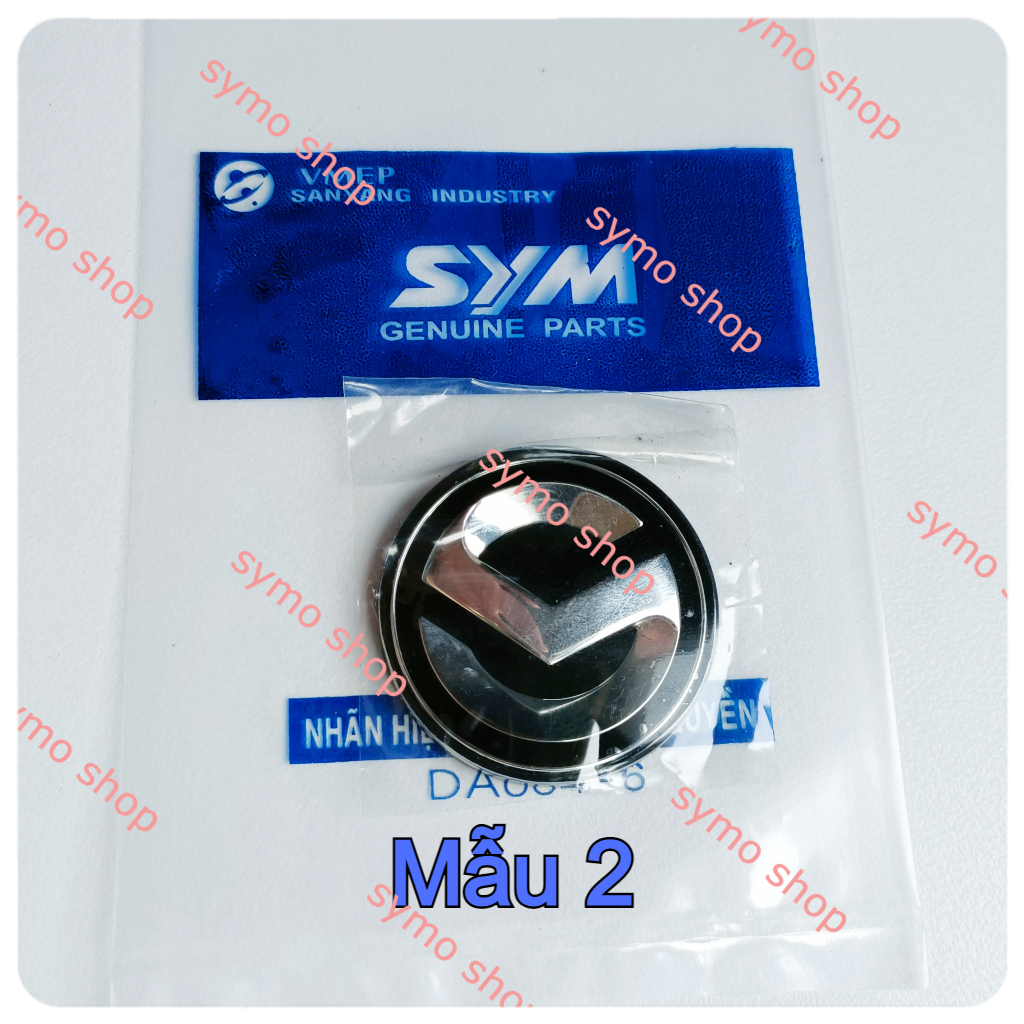 Logo biểu tượng SYM hàng Chính Hãng 4cm gắn cho nhiều xe