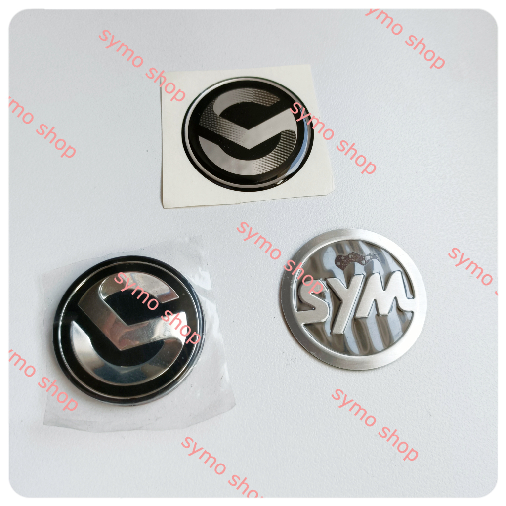 Logo biểu tượng SYM hàng Chính Hãng 4cm gắn cho nhiều xe