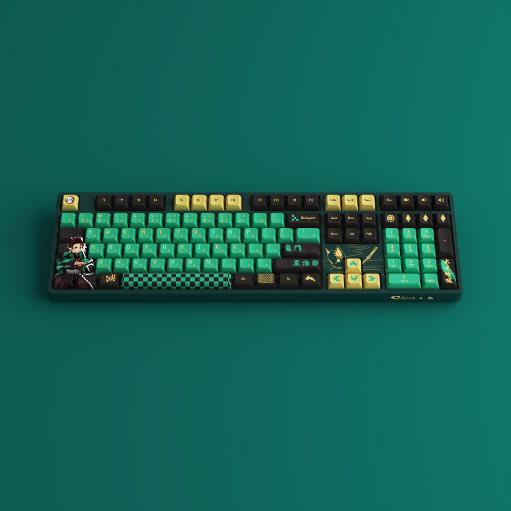 Bàn phím cơ AKKO 5108B Plus Demon Slayer – Kamado Tanjirou  | Chính hãng