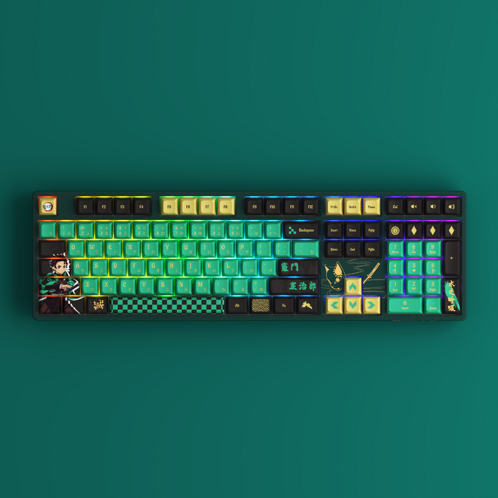 Bàn phím cơ AKKO 5108B Plus Demon Slayer – Kamado Tanjirou  | Chính hãng