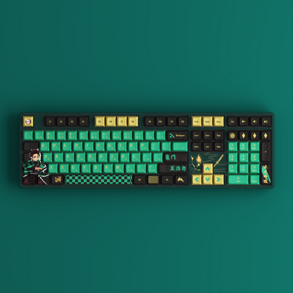 Bàn phím cơ AKKO 5108B Plus Demon Slayer – Kamado Tanjirou  | Chính hãng