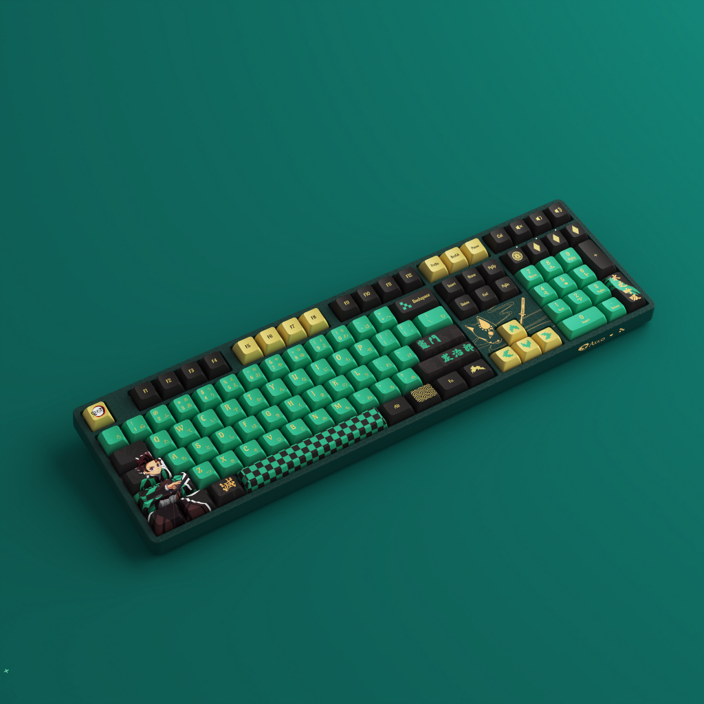 Bàn phím cơ AKKO 5108B Plus Demon Slayer – Kamado Tanjirou  | Chính hãng
