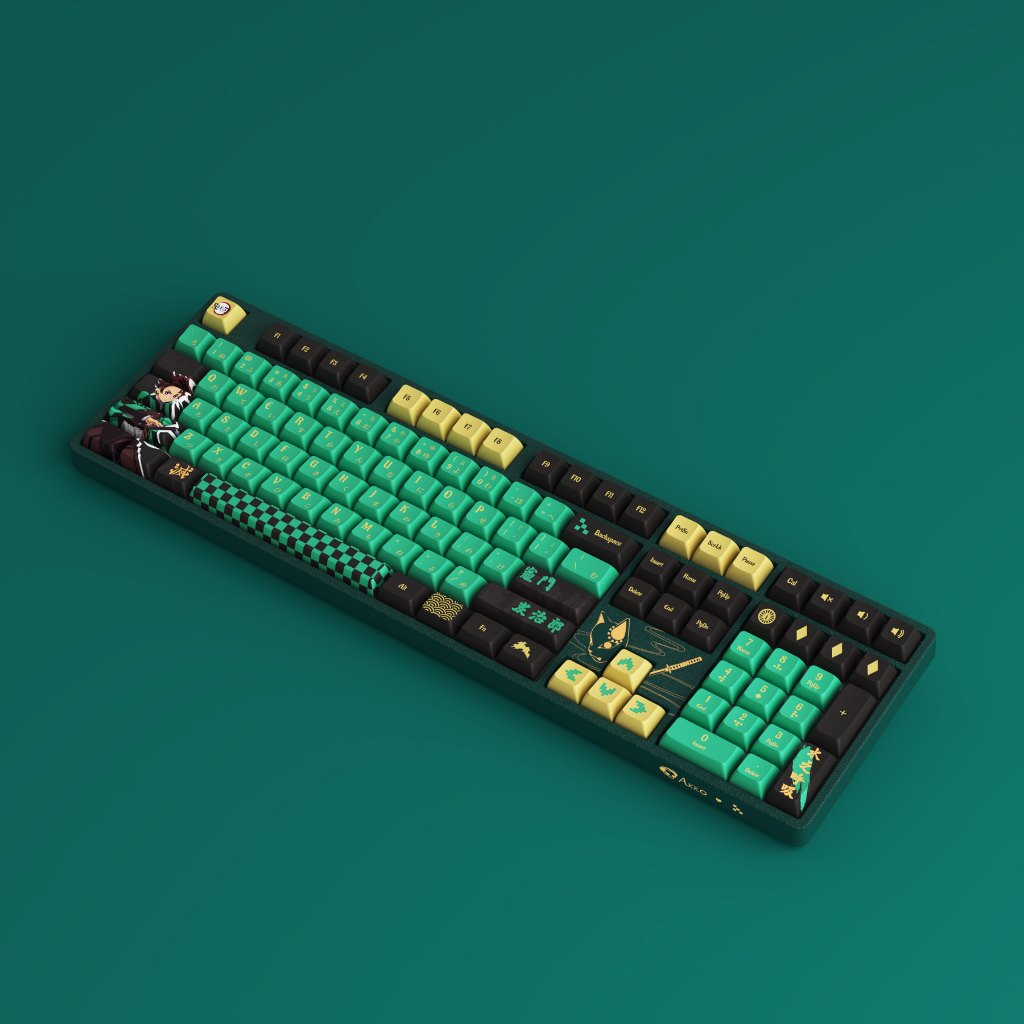 Bàn phím cơ AKKO 5108B Plus Demon Slayer – Kamado Tanjirou  | Chính hãng