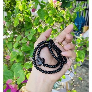 Chuỗi hồ ly thạch anh tóc đen