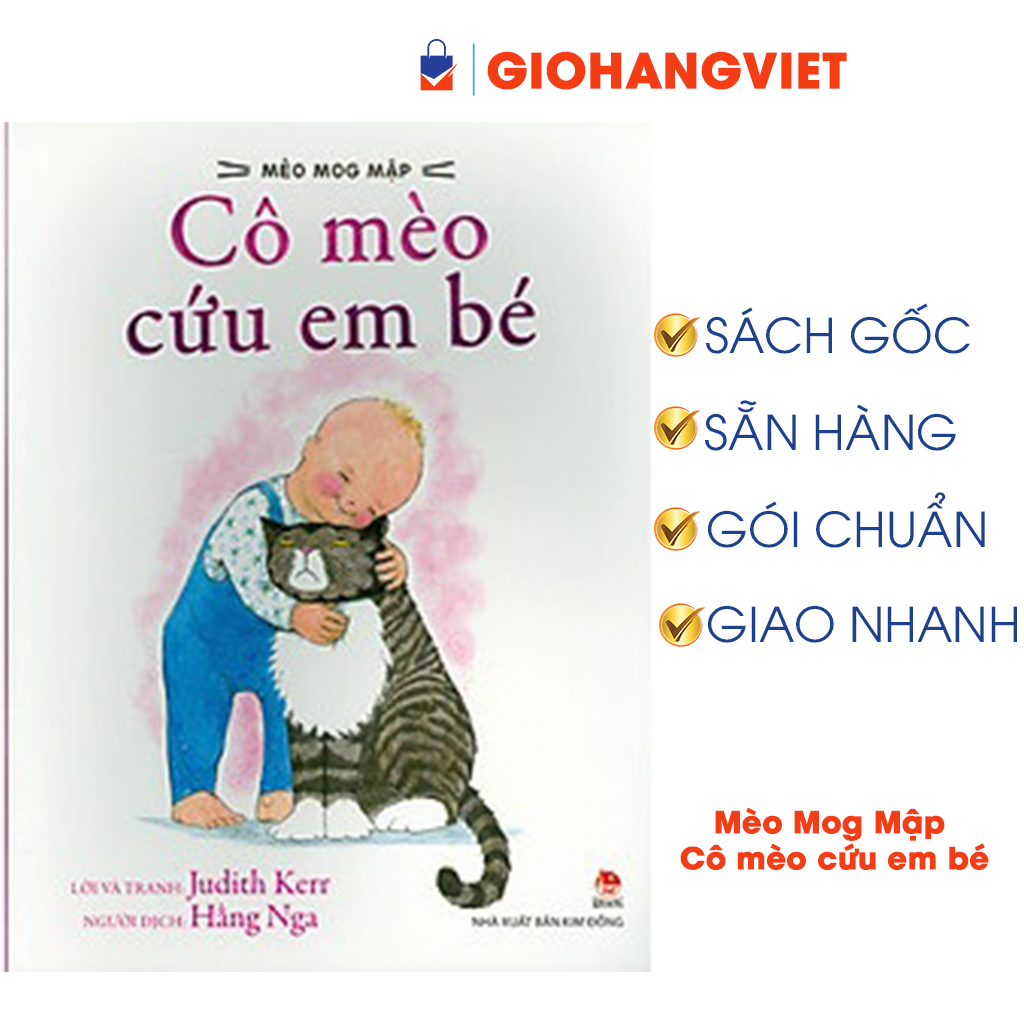 Sách Mèo Mog Mập - Mob và em bé