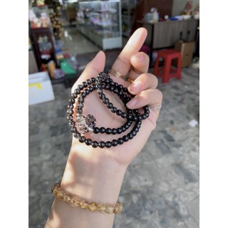 Chuỗi hồ ly thạch anh tóc đen