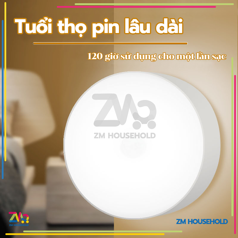 Đèn Cảm Ứng Chuyển Động, Đèn Led Dán Tường Cảm BiếnThông,Minh Gắn Tủ Quần Áo, ứng trong đêm có người đi qua tự động sáng | BigBuy360 - bigbuy360.vn