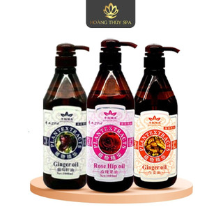 Tinh dầu massage body hương hoa hồng chai lớn 800 ml , hương thơm tự nhiên