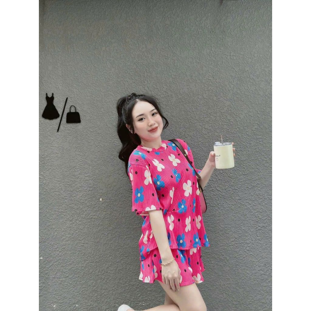 SÉT BỘ HỌA TIẾT PHỐI ĐỦ SIÊU XINH PHÙ HỢP ĐI CHƠI DẠO PHỐ
