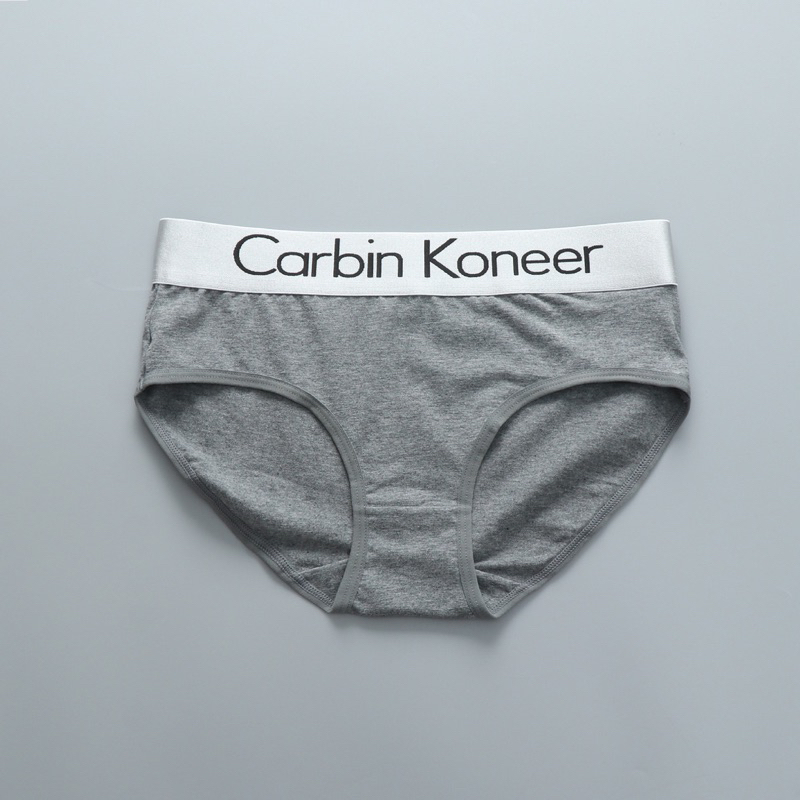 Quần lót nữ & Tomboy, Unisex Carbin Koneer cotton cạp cám 4cm hàng cao cấp thông hơi kháng khuẩn cực mát