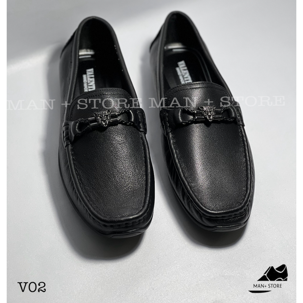 *Giá Xưởng* Giày lười Da nam, giày mọi Da bò mềm đế âm - Bảo hành 12 tháng về da MAN+STORE