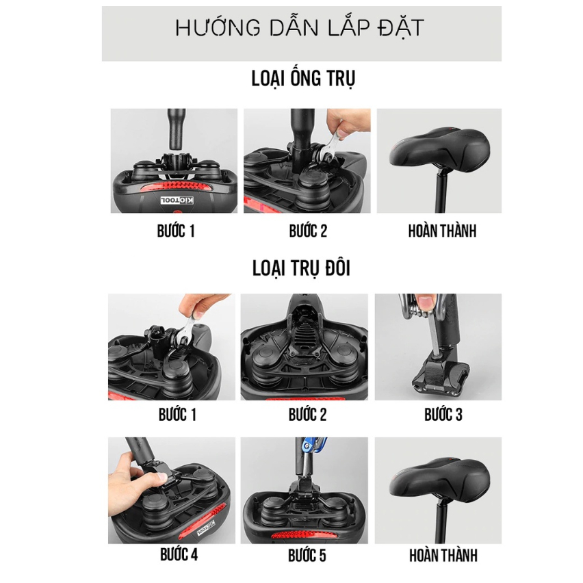 Yên Béo Lò Xo Xe Đạp Siêu Êm Thoáng Khí, Bọc Yên Xe Đạp Thể Thao, Yên Béo Xe Đạp