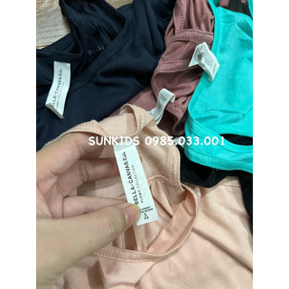 Áo tanks sát lách thun lạnh Canvas (22–48kg)