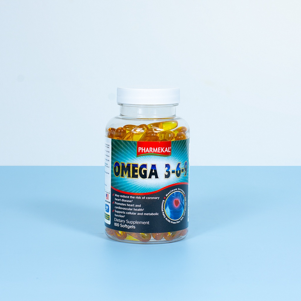 VIÊN UỐNG OMEGA 369 PHARMEKA FISH IOL LỌ 100V