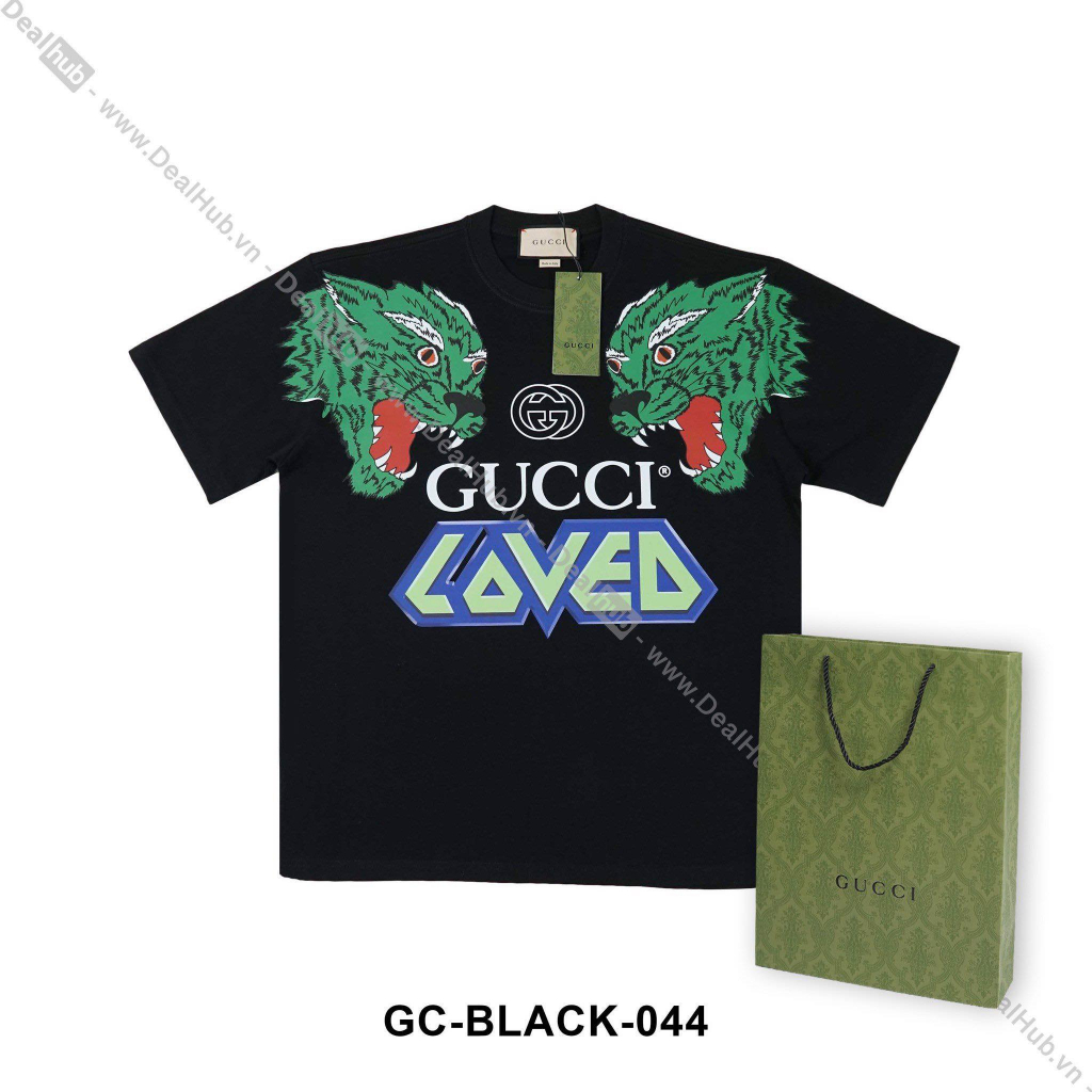 Áo Thun GC Hổ Đối Đầu Chất Cotton Dày Dặn💕Áo Phông Nam Nữ Cháy Phố Form Rộng Hàng Chuẩn Unisex